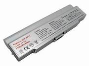 Replacement  Sony vgp-bpl9 laptop battery | 10400mAh Silver battery 