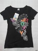 wholesale and retail roxy ladies t-shirt , surf brand clothes 