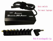 100W Auto Universal Laptop Adapter with Auto Switch for Most Laptops
